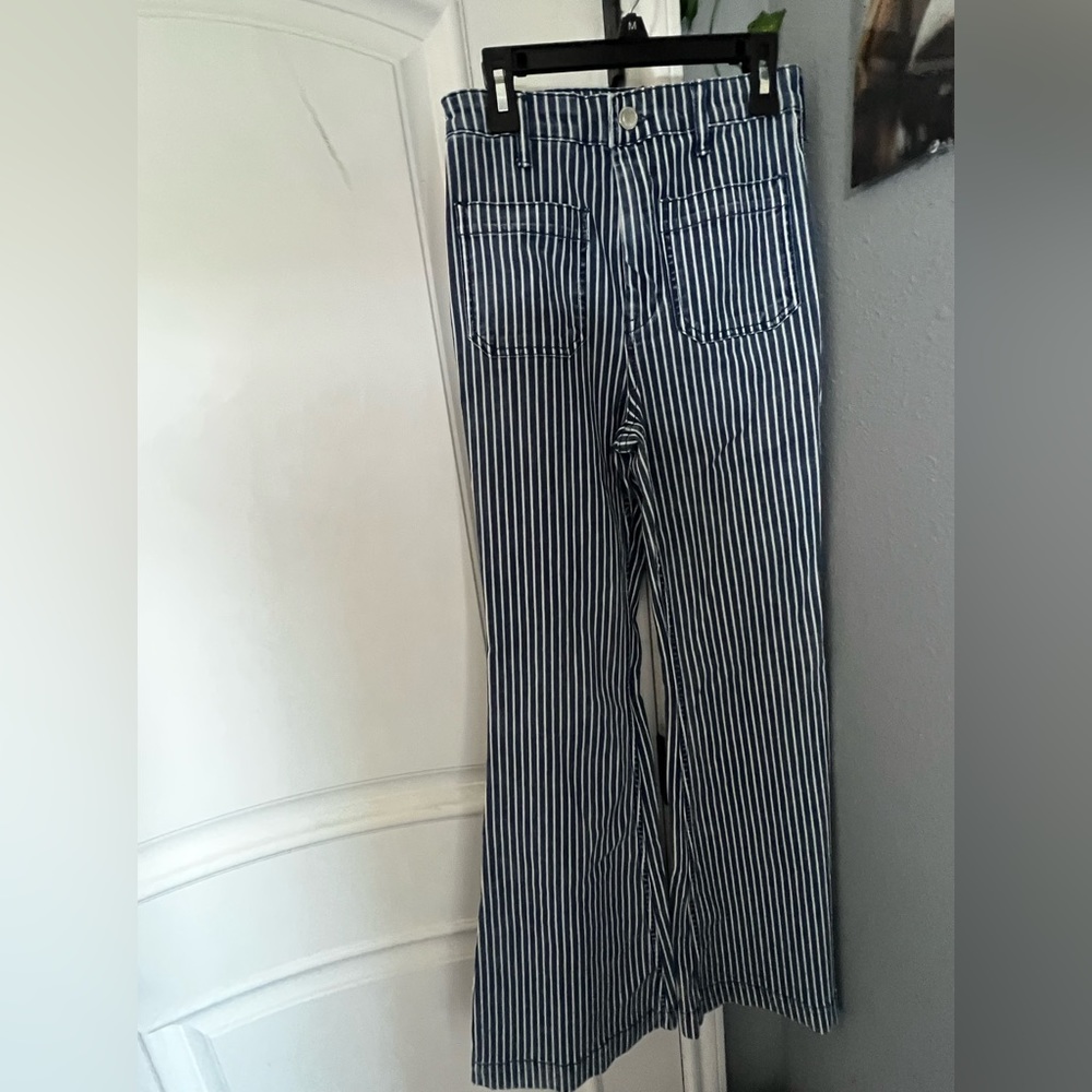 Striped Trouser Jeans